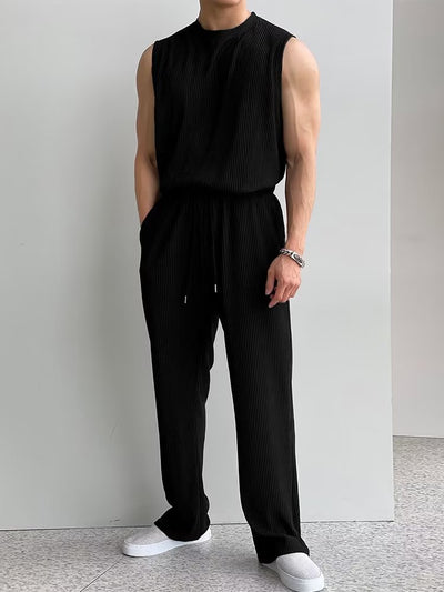 Conjunto Deportivo Hombre: Camiseta Tirantes y Shorts Verano - Image 13