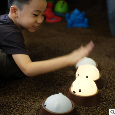 Lámpara Nocturna LED Hámster Recargable USB - Juguete Interactivo para Niños - Image 3