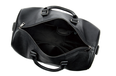 Bolsa de Viaje de Cuero Premium con Compartimento de Zapatos y Bandolera - Image 4