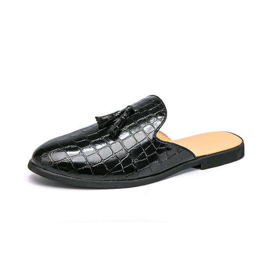 Zapatos de Cuero Mocasín con Borlas y Soporte Semiflexible para Hombre - Image 18