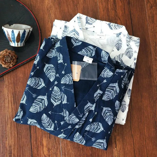Pijama Largo de Algodón para Hombre - Cómodo y Transpirable - Image 12