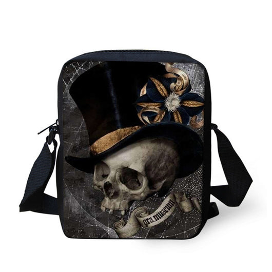 Bolsa Mensajera Infantil Estilo Calavera Urbano - Image 10