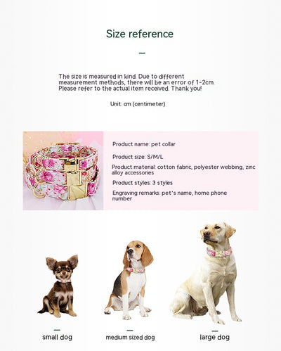 Collar Personalizado para Perro con Placa de Identificación - Image 19
