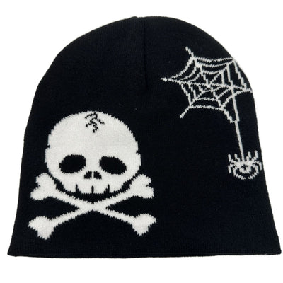 Gorro Pirata Calavera Tejido Jacquard para Fiestas de Halloween - Image 7