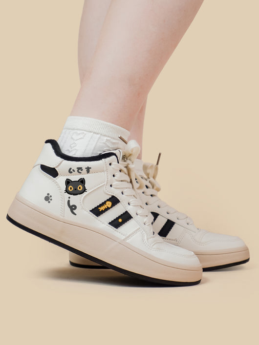 Zapatillas Altas para Mujer con Forro de Terciopelo y Cordones - Image 7