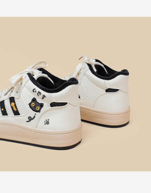 Zapatillas Altas para Mujer con Forro de Terciopelo y Cordones - Image 14