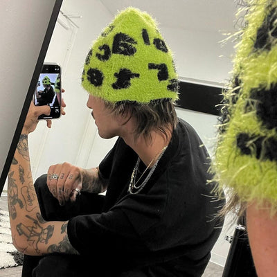 Gorro Tejido Cálido para Otoño e Invierno - Image 15