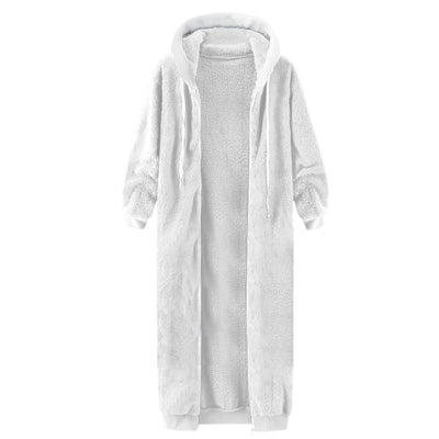 Abrigo de Invierno Mujer con Capucha y Forro Polar Doble Cara - Image 37