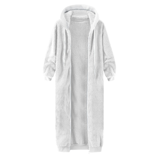 Abrigo de Invierno Mujer con Capucha y Forro Polar Doble Cara - Image 37