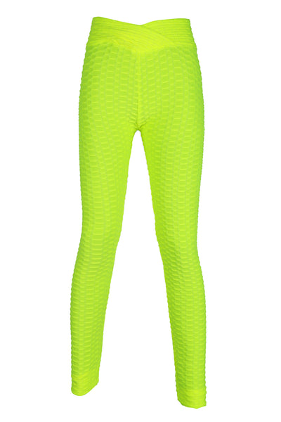 Pantalones Yoga Jacquard V Cintura Alta - Ajustados Deportivos - Image 5