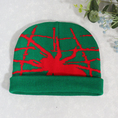 Gorro Tejido Trendy Spider Web Y2K - Image 15