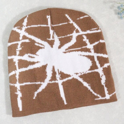 Gorro Tejido Trendy Spider Web Y2K - Image 21