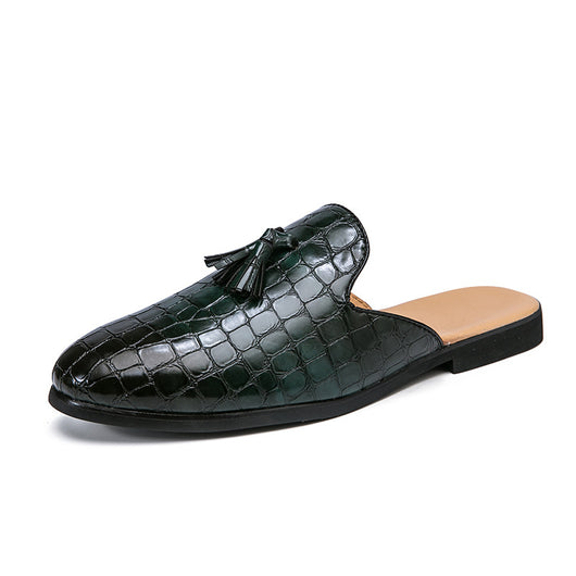Zapatos de Cuero Mocasín con Borlas y Soporte Semiflexible para Hombre - Image 25