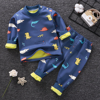Conjunto Térmico Infantil Forrado en Fleece para Niños y Niñas - Image 25
