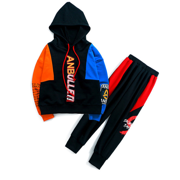 Conjunto Deportivo Infantil Coreano Primavera - Sudadera y Pantalón para Niños Grandes
