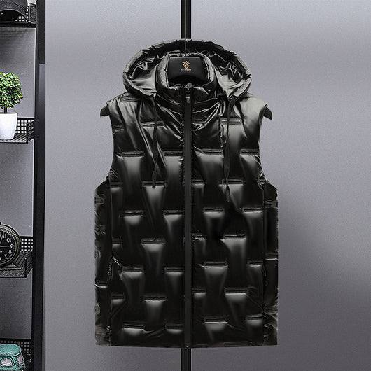 Chaleco Térmico Acolchado de Algodón para Hombre - Image 18