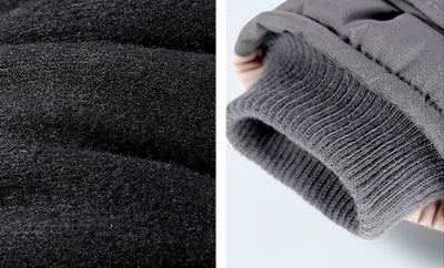 Guantes de Cuero para Esquí con Pantalla Táctil - Calidez y Tecnología para Hombre - Image 8