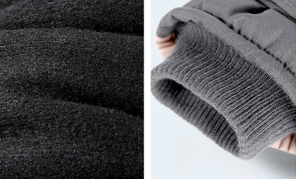 Guantes de Cuero para Esquí con Pantalla Táctil - Calidez y Tecnología para Hombre - Image 8