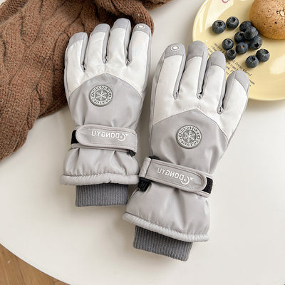 Guantes de Cuero para Esquí con Pantalla Táctil - Calidez y Tecnología para Hombre - Image 11