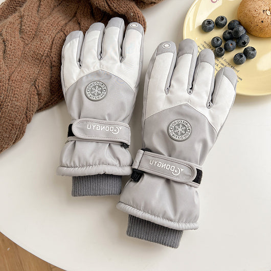 Guantes de Cuero para Esquí con Pantalla Táctil - Calidez y Tecnología para Hombre - Image 11