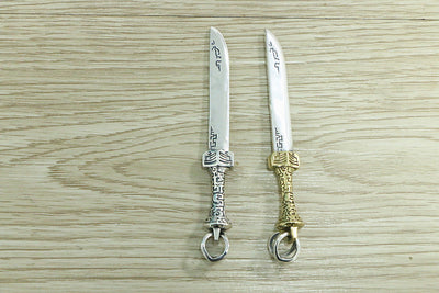 Dije Personalizador de Plata Esterlina S925 Diseño de Cuchillo - Image 10