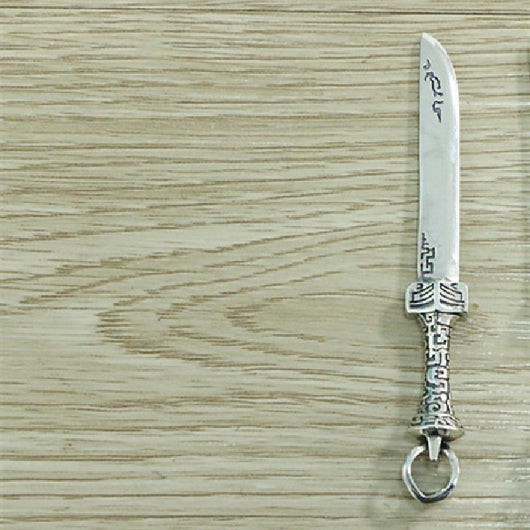 Dije Personalizador de Plata Esterlina S925 Diseño de Cuchillo - Image 19
