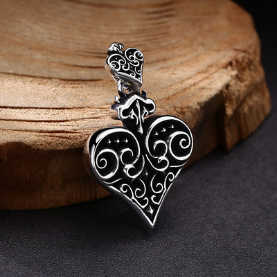 Dije Corazón Pala con Personalidad de Moda - Image 13