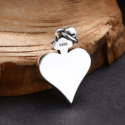 Dije Corazón Pala con Personalidad de Moda - Image 15