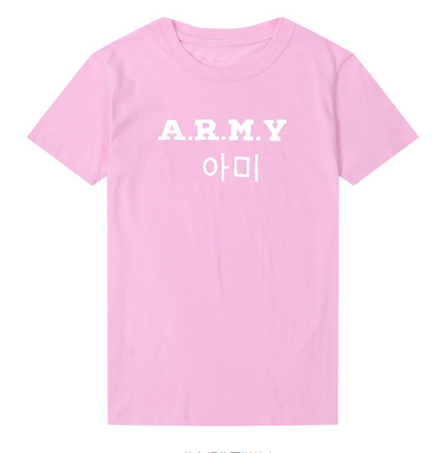 Camiseta A.R.M.Y Unisex con Letras Digitales - Estilo Urbano Casual - Image 7