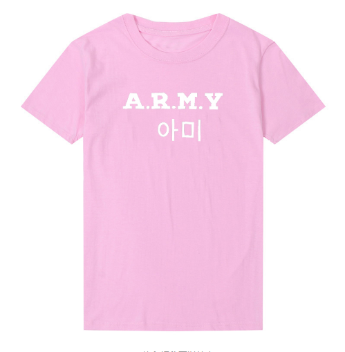 Camiseta A.R.M.Y Unisex con Letras Digitales - Estilo Urbano Casual - Image 7