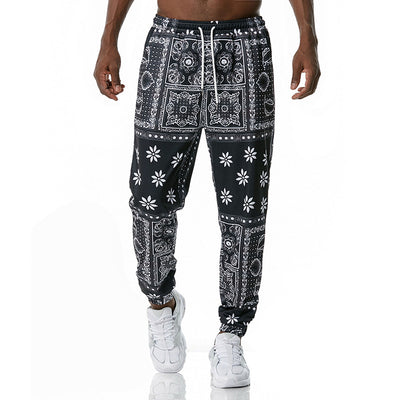 Pantalones de jogging estampados - Comodidad casual para el día a día - Image 23