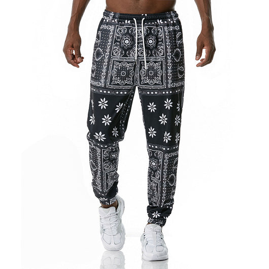 Pantalones de jogging estampados - Comodidad casual para el día a día - Image 23