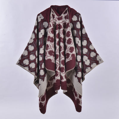 Chal Hooded con Abertura Lateral para Mujer - Image 7