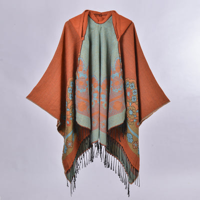 Chal Hooded con Abertura Lateral para Mujer - Image 10