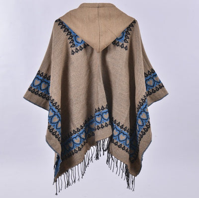 Chal Hooded con Abertura Lateral para Mujer - Image 12