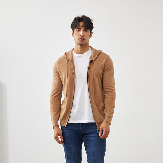 Cardigan Deportivo Casual con Capucha para Hombre - Image 13