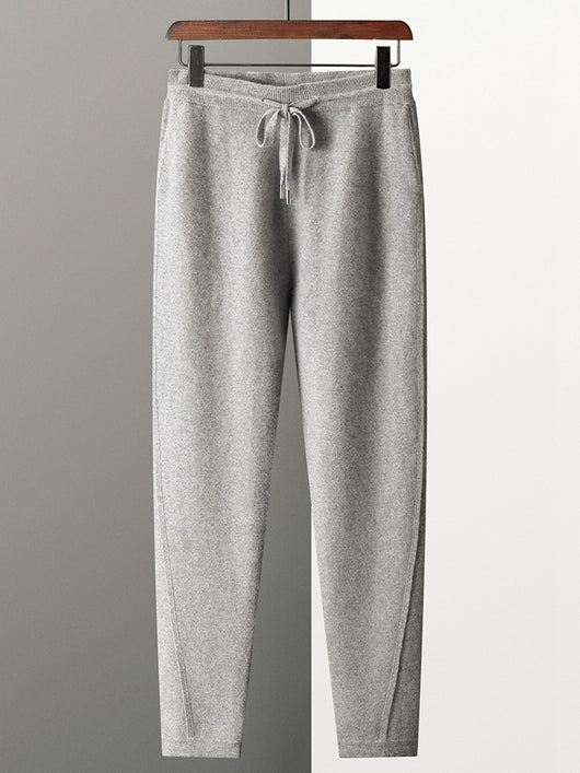 Pantalones de Cachemira Gris Oscuro para Hombre - Colección Otoño Invierno - Image 21