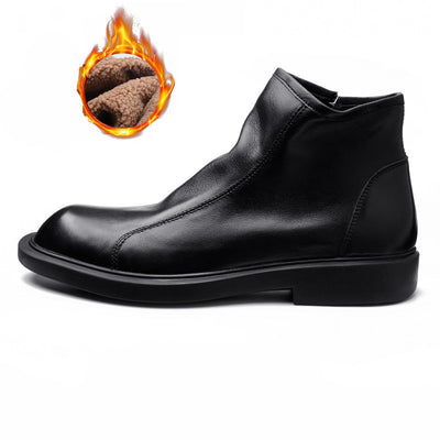 Botas Martin de Cuero Genuino con Punta Redonda para Hombre - Image 16