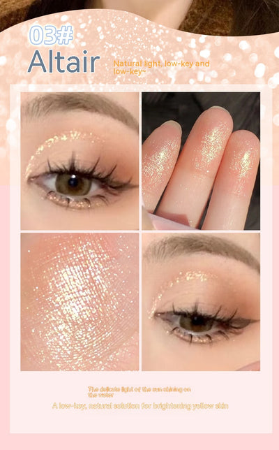 Delineador Perlado Brillante para Ojos - Fórmula Fina y Luminosa para Principiantes - Image 17
