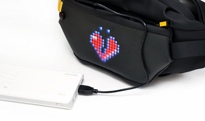 Bolsa Crossbody con Luces LED Ajustable para Hombre - Image 14
