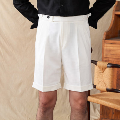Shorts de Algodón Texturado para Clima Cálido - Image 10
