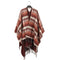 Chal Bohemio Dividido para Otoño e Invierno - Abrigo Versátil y Cálido