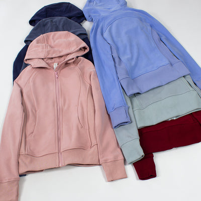 Sudadera Deportiva con Capucha y Cierre Completo para Yoga - Image 24