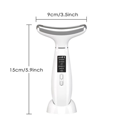Instrumento de Belleza para Cuello con Luz LED y Compresa Fría Multifuncional - Image 7