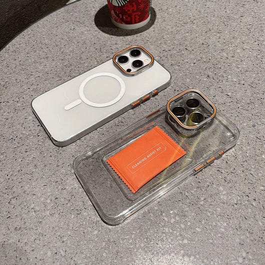 Funda Magnética Transparente de Aluminio - Resistente a Caídas - Image 13
