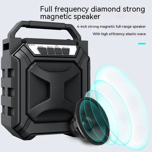 Parlante Bluetooth Portátil para Exteriores con Radio Inalámbrica - Image 10