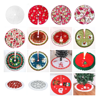 Falda para Árbol de Navidad - Decoración Navideña Premium