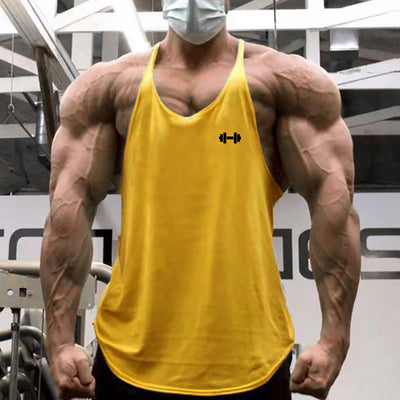 Musculosa Deportiva Hombre Transpirable y Absorbente para Entrenamientos de Verano - Image 3