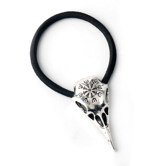 Brújula Vikinga Retro con Calavera de Cuervo y Cuerda - Image 9