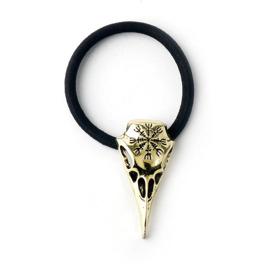 Brújula Vikinga Retro con Calavera de Cuervo y Cuerda - Image 12